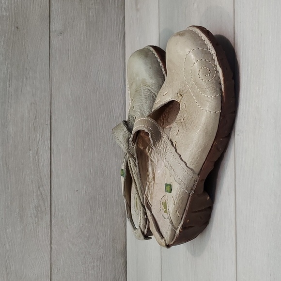 El Naturalista Womens Leather Clogs Mule Shoes sz 37 US 7 - Picture 1 of 13